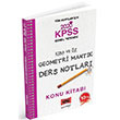 2020 KPSS Geometri Mantık Kısa ve Öz Ders Notları Yargı Yayınları