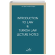 Introduction To Law Turkish Law Lecture Notes Aristo Yaynlar