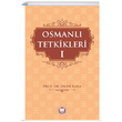 Osmanl Tetkikleri 1 mer Kara Marmara niversitesi lahiyat Fakltesi Vakf