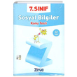 7. Sınıf Sosyal Bilgiler Konu Testi Zirve Yayınları