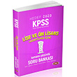 2020 KPSS Lise Ön Lisans Tek Kitap Tamamı Çözümlü Soru Bankası Data Yayınları