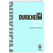 Sosyoloji Dersleri Emile Durkheim Cem Yaynevi