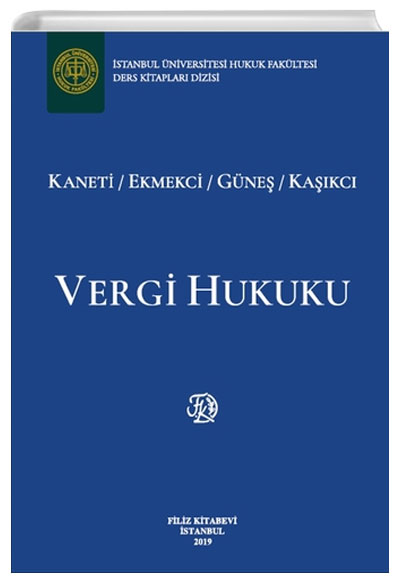 Vergi Hukuku Filiz Kitabevi