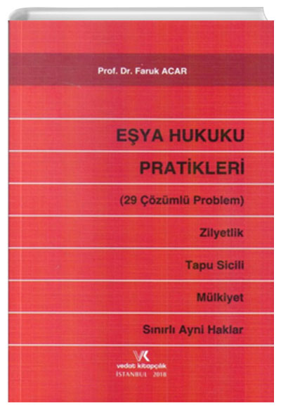 Eya Hukuku Pratikleri Faruk Acar Vedat Kitaplk