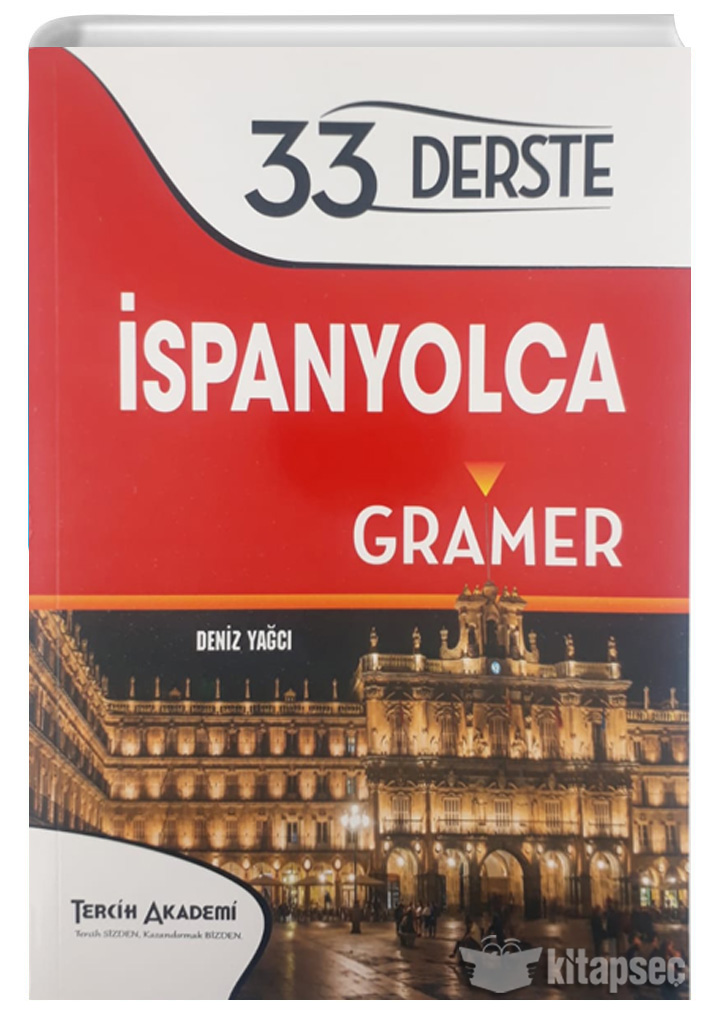 33 Derste Ispanyolca Gramer Tercih Akademi Yayinlari 9786052201350