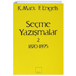 Seme Yazmalar 2 (1870-1895) Karl Marx Sol Yaynlar