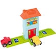 Roadway Set With House ve Gate DOLUFP1824 Fisher Price