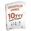 TYT Üniversiteler Karması 10 Deneme Sınavı DenemeBank Yayınları