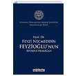 Prof. Dr. Feyzi Necmeddin Feyziolunun Ansna Armaan stanbul niversitesi Hukuk Fakltesi Armaanlar Dizisi 2 On ki Levha Yaynlar