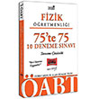 ÖABT Fizik Öğretmenliği 75te 75 Tamamı Çözümlü 10 Deneme Sınavı Yargı Yayınları