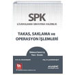 SPK Lisanslama Sınavlarına Hazırlık Takas, Saklama ve Operasyon İşlemleri Akademi Yayınları