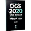 2020 DGS Türkçe Matematik Çek Kopart Yaprak Test Benim Hocam Yayınları