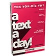 2021 YDS YÖK-DİL YDT A Text A Day Okuma Kelime Strateji Dil Bilgisi Konu Tekrarı Yediiklim Yayınları