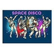 Space Disco Poster Melisa Poster