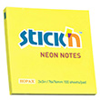 Neon Sarı 100 Yaprak 76x76 Yapışkanlı Not Kağıdı 21133 Gıpta