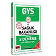 GYS T.C. Sağlık Bakanlığı Şef Unvanı İçin Çözümlü 5 Deneme Yargı Yayınları