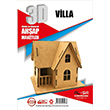 3D Ahap Maket Villa TEKNK.127 ALSA  Eitim Malzemeleri