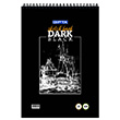 Dark Sketch Book Spiralli Karton Kapak Resim Defteri A6-15Y GP.3-2646000-2011 Gpta