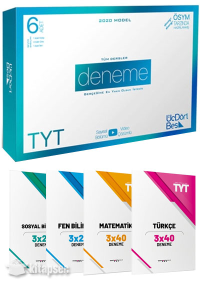 Uc Dort Bes Tum Dersler 6 Li Ve Brans 12 Deneme 84623
