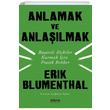 Anlamak ve Anlalmak Erik Blumenthal Totem Yaynclk