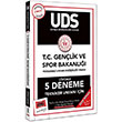 UDS T.C. Gençlik ve Spor Bakanlığı Tekniker Unvanı İçin Çözümlü 5 Deneme Yargı Yayınları