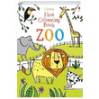 First Colouring Book Zoo Usborne
