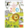 First Colouring Book Zoo With Stickers Usborne