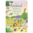 Animal Sticker Colouring Book Usborne