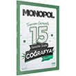 2020 KPSS Coğrafya 15 Deneme Çözümlü Monopol Yayınları