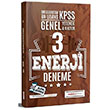 2020 KPSS Lise Ortaöğretim Ön Lisans GYGK Enerji 3 Deneme Çözümlü İndeks Kitap