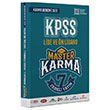 KPSS Lise ve Ön Lisans Deneme 7 Farklı Yayın Master Karma Yayınları