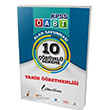 KPSS ÖABT Tarih Öğretmenliği Çözümlü 10 Deneme Pelikan Yayınları