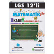 8. Sınıf LGS Matematik 12 li Denemeleri X Kare Y