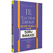 11. Sınıf Türk Dili ve Edebiyatı Beceri Temelli Soru Bankası Protokol Serisi Data Yayınları