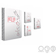White Notebook Spiralli Karton Kapak Defter A4 80 Yaprak Çizgili (4337) Gıpta