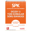 SPK Lisanslama Sınavına Hazırlık Düzey 3 Tüm Konular Soru Bankası Akademi Consulting