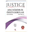 2020 Adli Hakimlik Justice Özgün Sorular Kuram Kitap