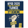 KPSS Lise Ön Lisans Türkçe Tamamı Çözümlü 27 Deneme Benim Hocam Yayınları