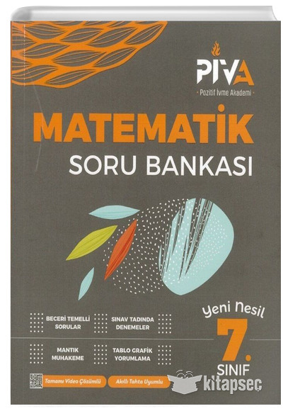 7. Sınıf Matematik Soru Bankası Piva Yayınları