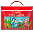 Faber Castell Çantalı Pastel Boya 18 Renk ADEL.5500125120