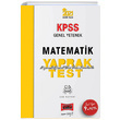 2021 KPSS Genel Yetenek Matematik Çek Kopart Yaprak Test Yargı Yayınları