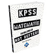 KPSS Matematik Problemler Konu Anlatımı Defteri KR Akademi