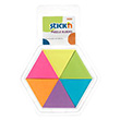 Stıckn 43x50 Üçgen 6 Neon Mix Renk 900 Yaprak (21369) Gıpta