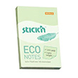 Stıckn 76x51 Eco Notes Pastel Yeşil 100 Yaprak (21744) Gıpta