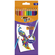 Bic Kids Evolution Silinebilir Kuru Boya Kalemi Kutu 12 Renk BİC.987868