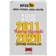 2021 KPSS Genel Yetenek Genel Kltr Konu Konu Tamam zml km Sorular (2011-2020) Yarg Yaynlar