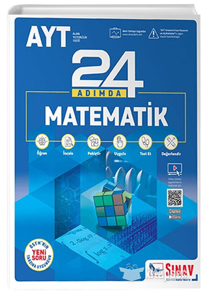 AYT Matematik 24 Adımda Konu Anlatımlı Soru Bankası Sınav Yayınları