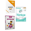 TYT Türkçe Matematik Soru Kitabı ve Matematik 3x40 Deneme Seti Palme Yayınevi