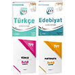 TYT AYT Türkçe Edebiyat Soru Bankası ve Türkçe Matematik Deneme Sınavı Seti Palme Yayınevi