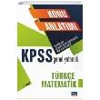 KPSS Genel Yetenek Türkçe Matematik Konu Anlatımı Nobel Sınav